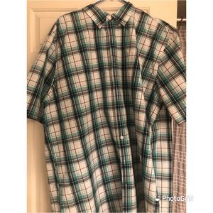 Men’s XXL striped button down NEVER WORN